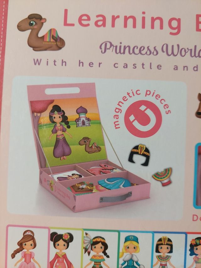Juego Magnético Princesas Eurekakids 3-7 años