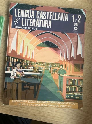 1º Y 2º BACHILLERATO DELFOS LENGUA CASTELLANA Y...