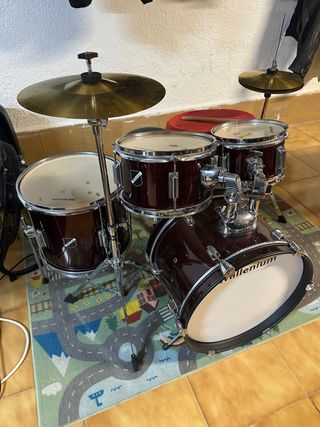 Batería Acústica Infantil Millenium