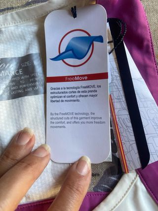 Camiseta deportiva padel mujer Talla L