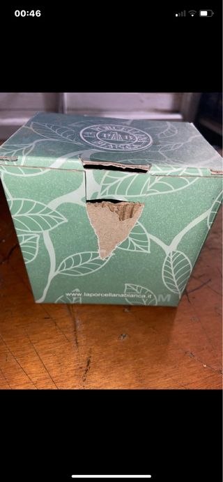 Tazza colazione P.B.B. BIANCA con lettera M