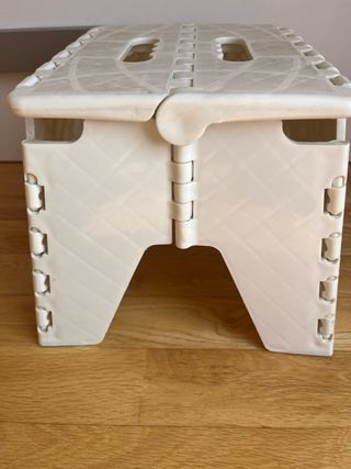 Taburete Plegable Easy Step Blanco