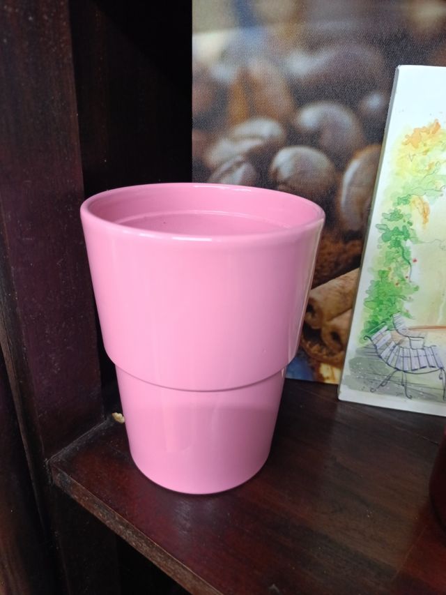 Lote de 3 macetas decorativas