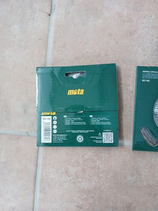 Discos Sierra Circular Mota 40 Dientes 115mm