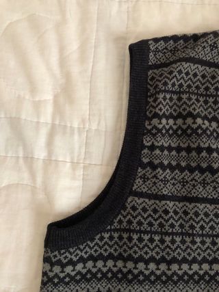 Chaleco MOLGOY Vintage Gris
