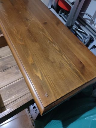 Aparador madera maciza + Espejo tallado