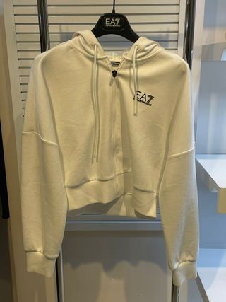 Chaqueta EA7 Blanca Mujer