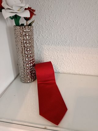 Corbata Cortefiel Roja