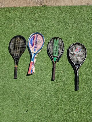 Raquetas de tenis vintage