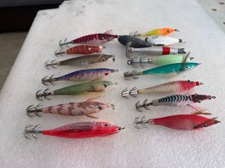 13 Pajaritos para Calamares y 3 plomos 