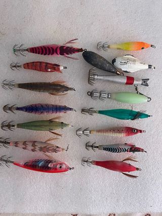 13 Pajaritos para Calamares y 3 plomos 