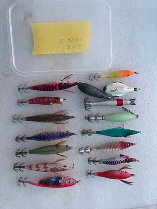 13 Pajaritos para Calamares y 3 plomos 
