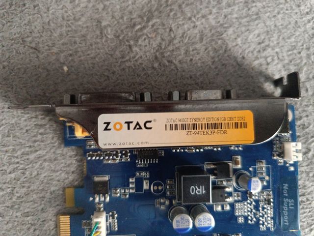 Tarjeta Gráfica Nvidia Zotac 9400 GT 1GB