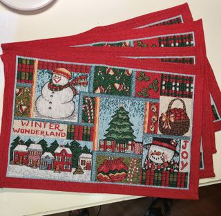 Tovagliette natalizie Winter Wonderland + omaggio