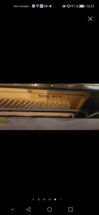 Ofertaaaa  Piano Acústico Japonés Negro brillante