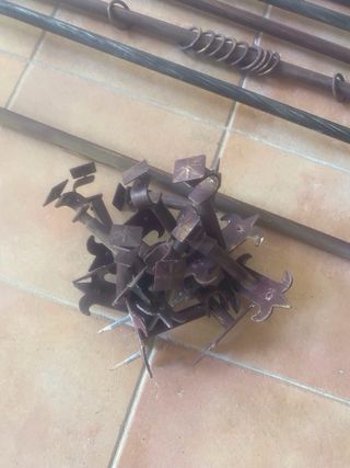 Barras de forja para cortinas ( 14 )