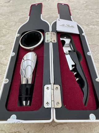 Kit apribottiglie vino bianco e rosso