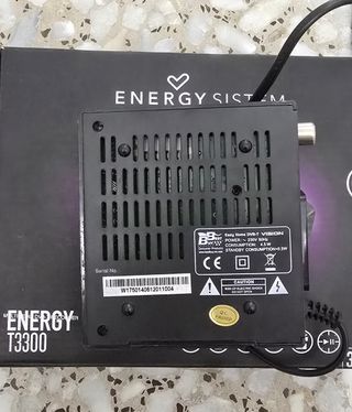 Sintonizador Grabador TDT Energy Sistem T3300