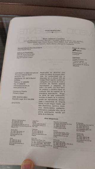 Medio ambiente y sociedad. Elementos de explica...