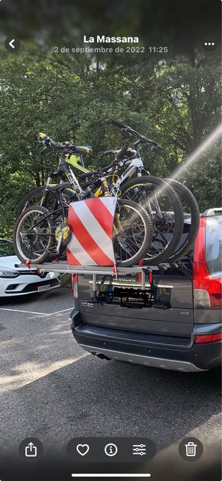 Portabicicletas para coche