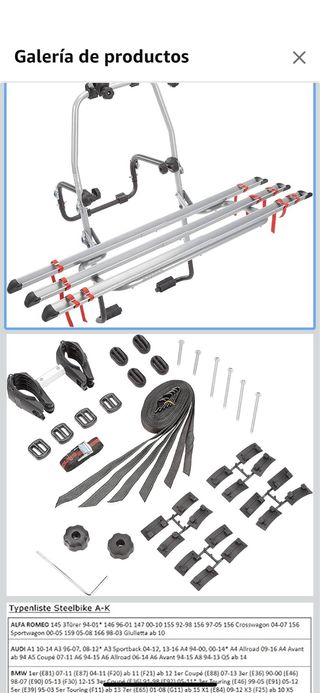 Portabicicletas para coche