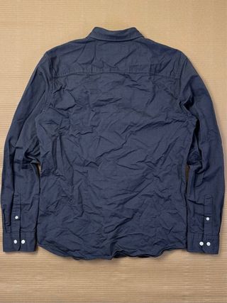 Camisa Oxford Selected Homme Gris Hombre Talla M