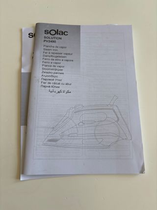 Plancha Solac Solution PV2490