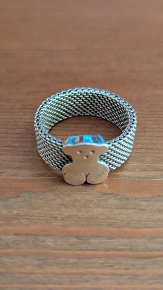 Anillo Tous Oso Plata
