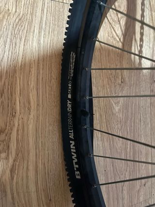 Bicicleta B'Twin Rockrider Negra