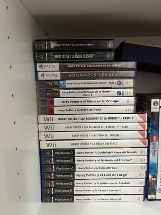 Juegos Harry Potter PS1, PS2, PS3, Wii, PS5