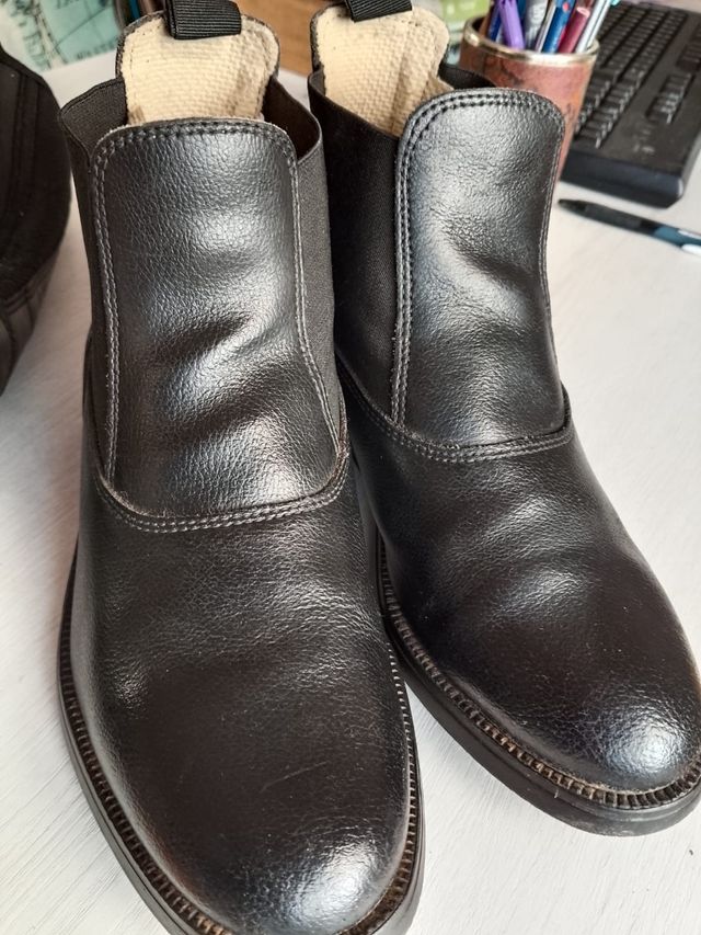 Botines de equitación con polainas Fouganza 