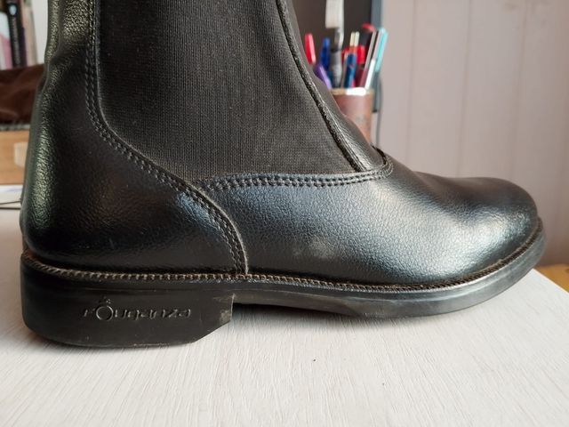 Botines de equitación con polainas Fouganza 