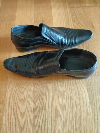 Zapatos de vestir punta hombre