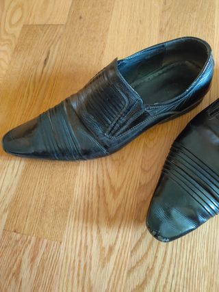 Zapatos de vestir punta hombre