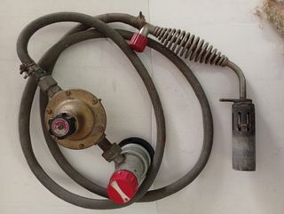 Soplete antiguo de gas propano y butano.