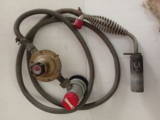 Soplete antiguo de gas propano y butano.
