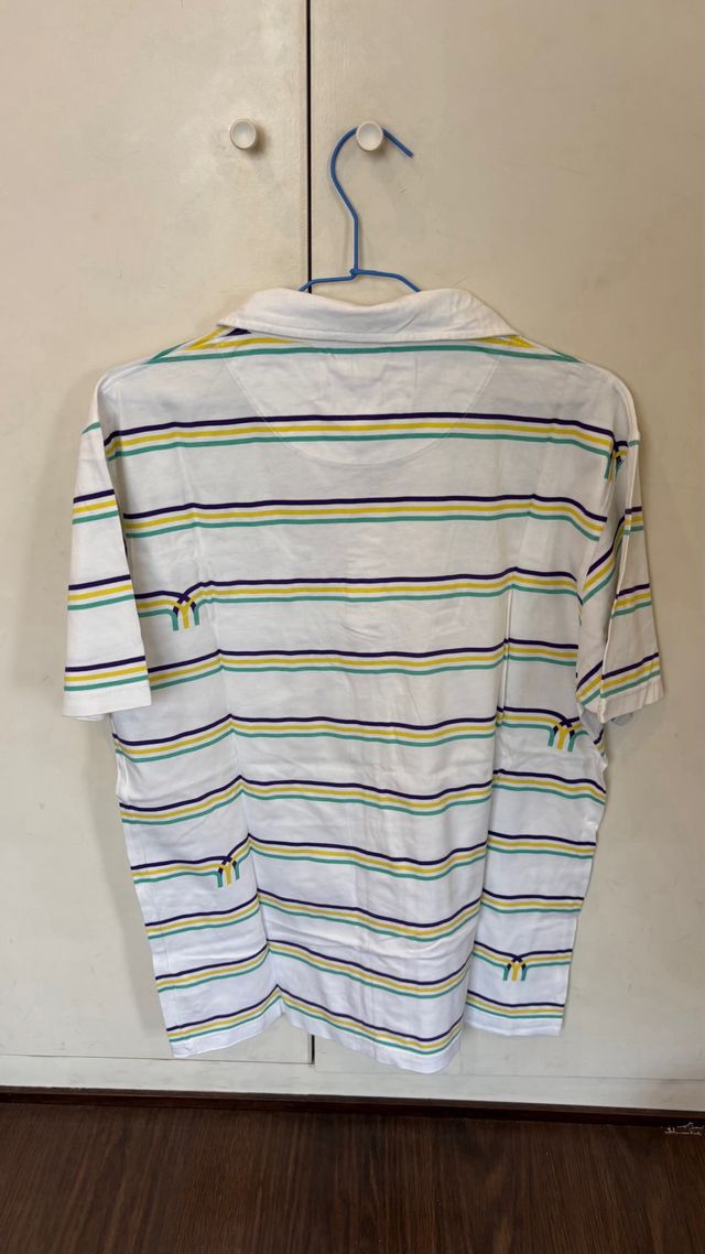 Polo Fenchurch blanco con Rayas