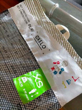 Protecciones skate niño (casco, rodilleras, codera