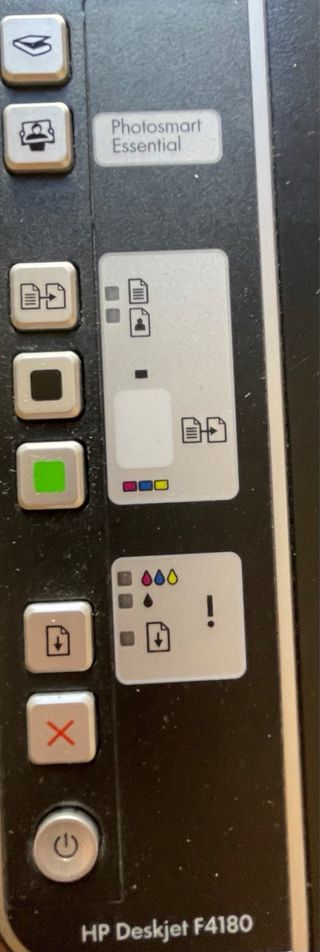 Impresora HP Deskjet F4180 Negra