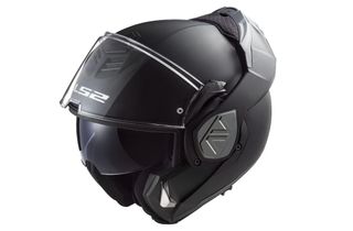 Casco Moto Modular LS2 ADVANT Negro Mate Talla M