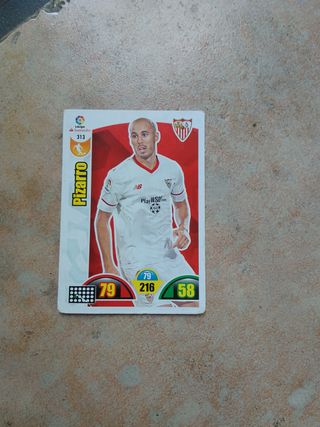 3 Cartas Fútbol Sevilla: Pizarro, Sarabia, Vázquez