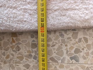 Alfombra grande con flores