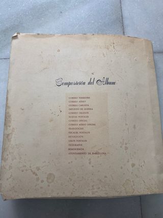 Album sellos España 1860 1975