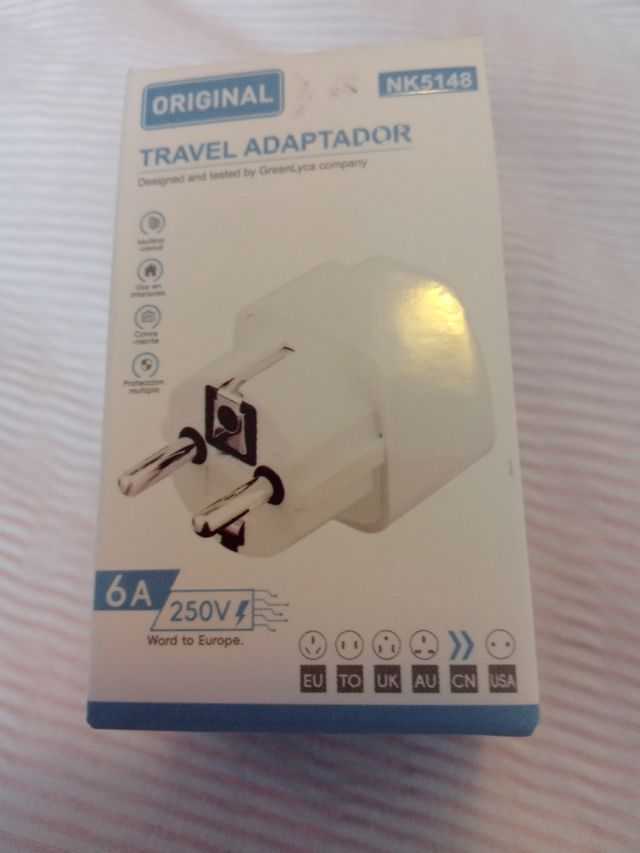 Adaptador de viaje NK5148 GreenLyca