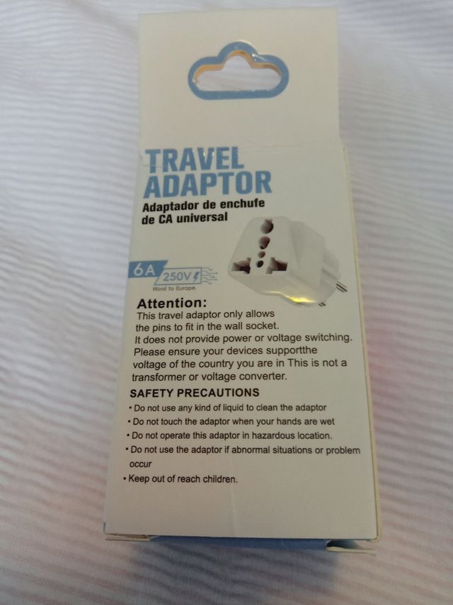 Adaptador de viaje NK5148 GreenLyca