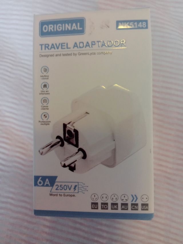 Adaptador de viaje NK5148 GreenLyca