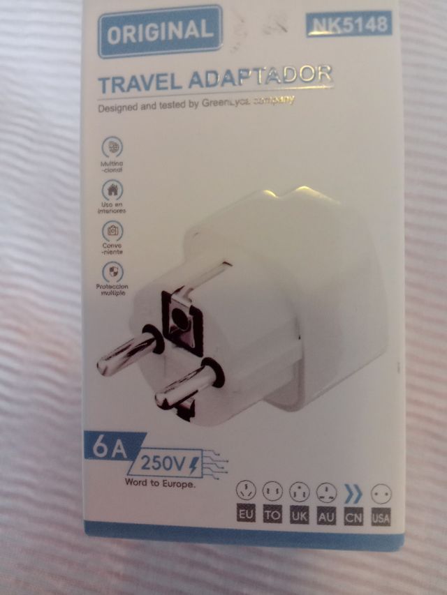 Adaptador de viaje NK5148 GreenLyca