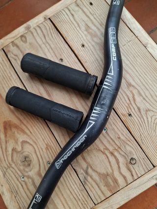 Manillar Rockrider Comp Doble Altura Oversize