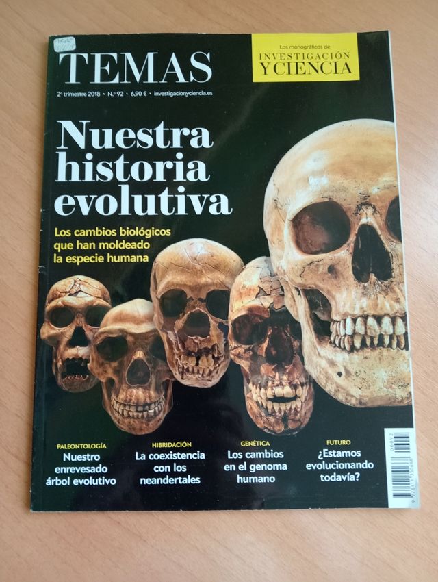 Nuestra historia evolutiva