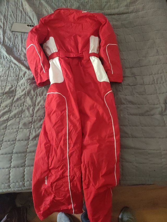 Traje de esquí Wedze rojo talla 10